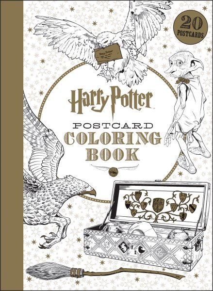Harry Potter Postcard Coloring Book | 拾書所