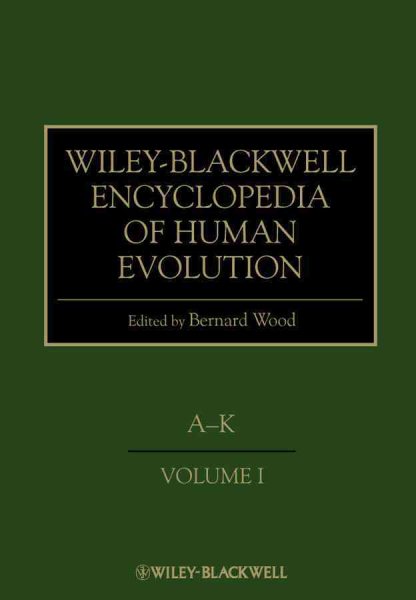 Wiley-Blackwell Encyclopedia of Human Evolution | 拾書所