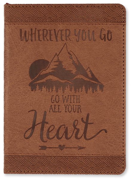 Wherever You Go, Go With All Your Heart Artisan Journal