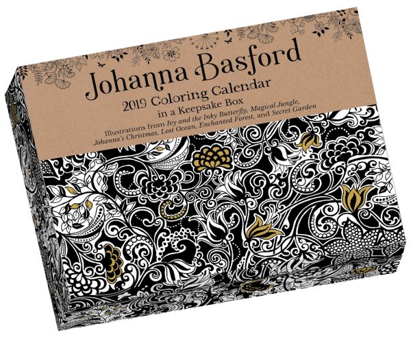 Johanna Basford 2019 Coloring Calendar
