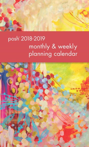Posh Sunshine Splash 2018-2019 Calendar
