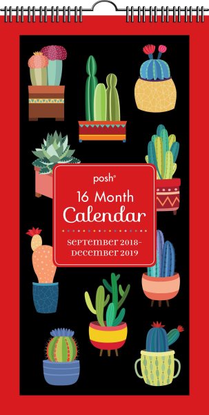 Posh Succulents 2018-2019 Calendar