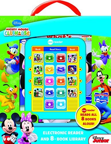 Mickey Mouse Clubhouse Me Reader Electronic Reader and 8-book Library 3 Inch