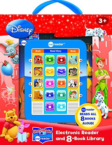 Disney Classic Me Reader Electronic Reader and 8-book Library 3 Inch