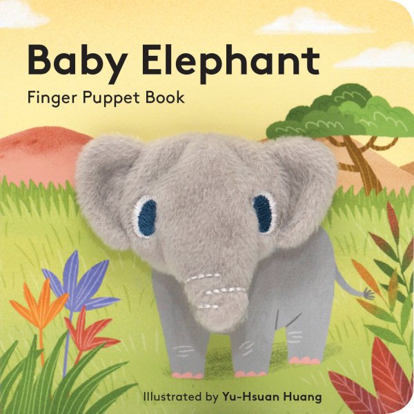 Baby Elephant Finger Puppet Book | 拾書所
