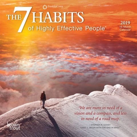 The 7 Habits of Highly Effective People 2019 Calendar