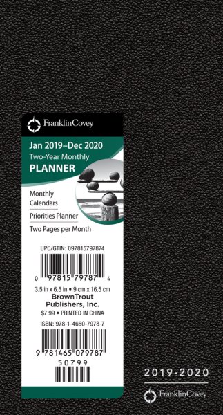 Black Franklincovey 2019 Planner
