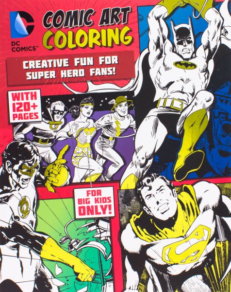 DC Comics Comic Art Coloring