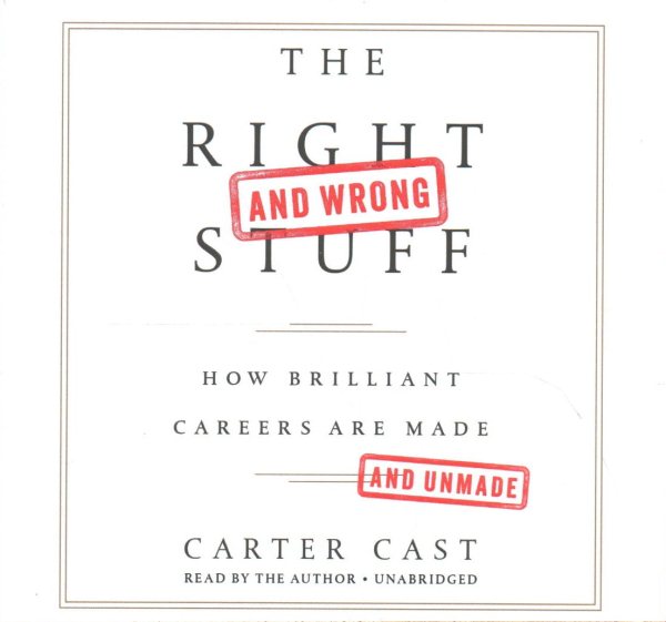 The Right and Wrong Stuff