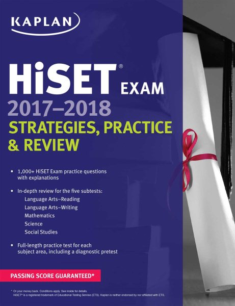 Hiset Exam 2017 Strategies, Practice & Review