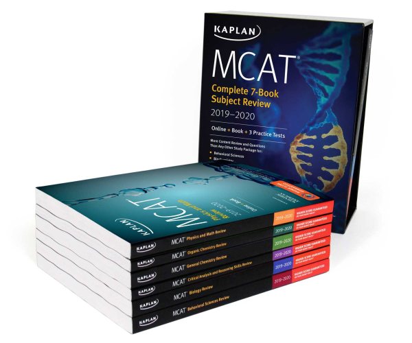 Mcat Complete 7-book Subject Review 2019-2020 + Online