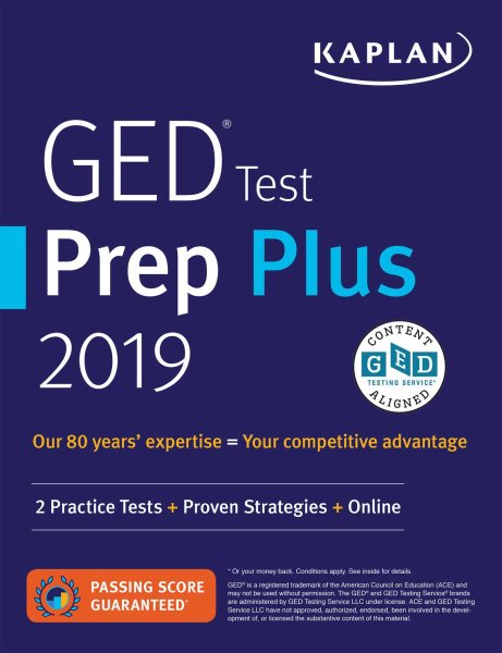 Ged Test Prep Plus 2019
