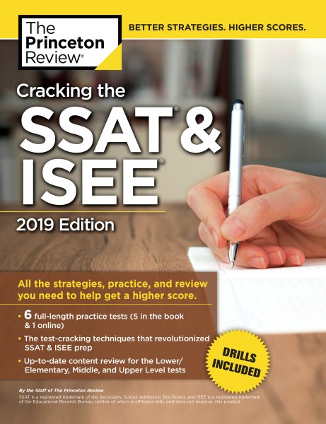 Cracking the Ssat & Isee 2019