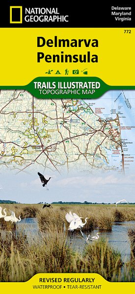 National Geographic Trails Illustrated Delmarva Peninsula