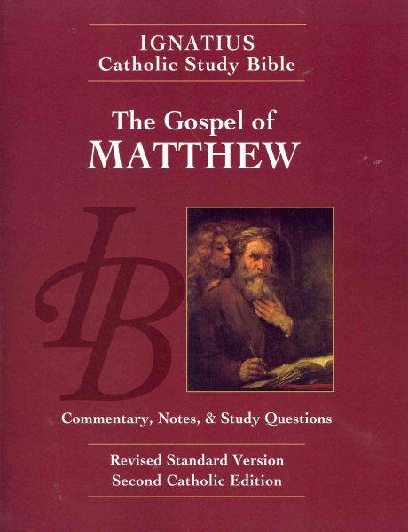 The Gospel According to Saint Matthew