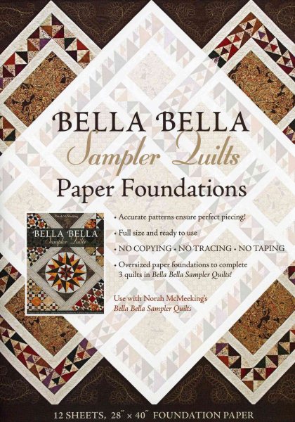 Bella Bella Sampler Quilts Paper Foundations