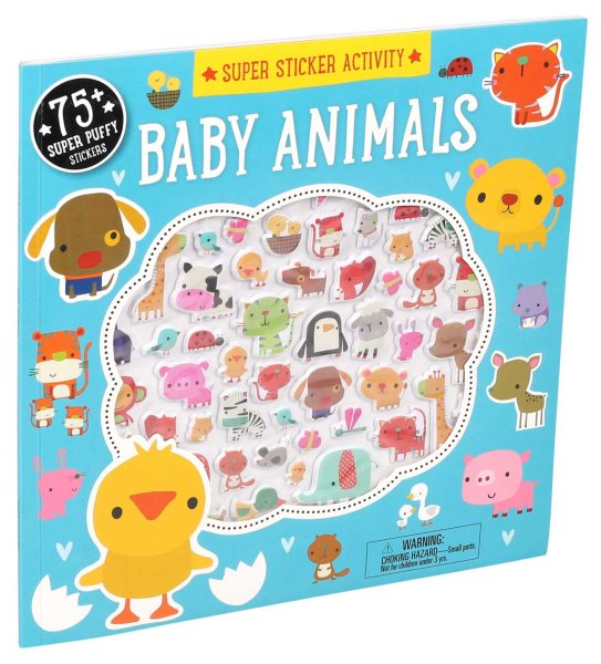 Super Sticker Activity Baby Animals