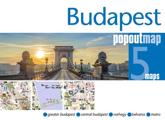 Popout Map Budapest