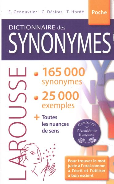 Larousse Dictionnaire Des Synonymes