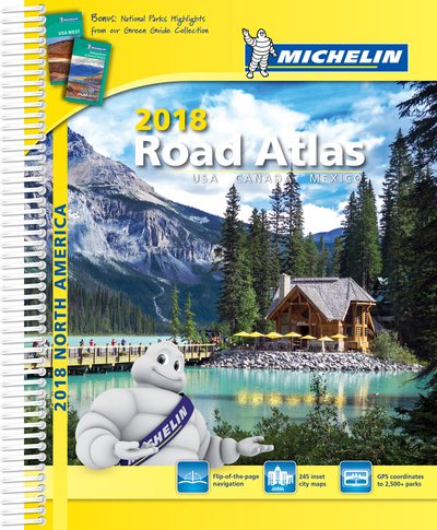 Michelin North America Road Atlas 2018